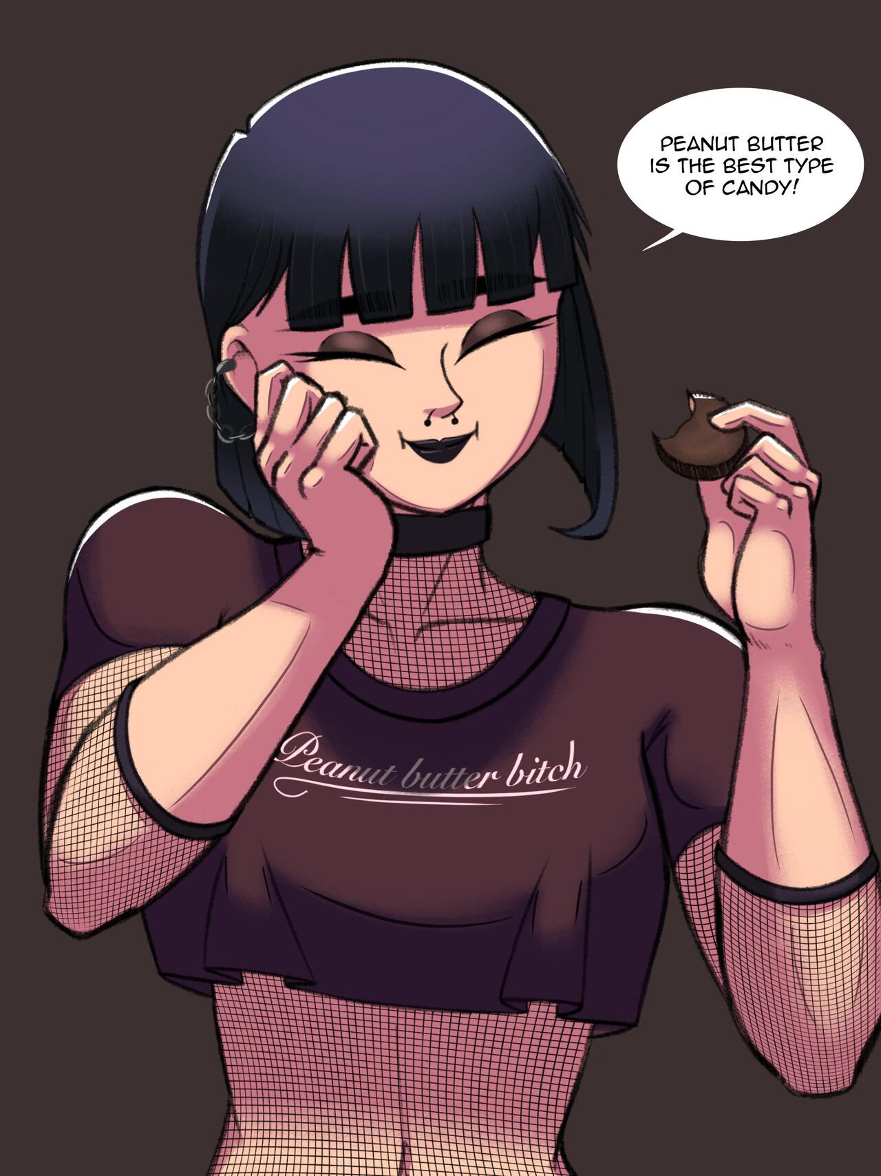 Goth Girl Evelynn page 10 full