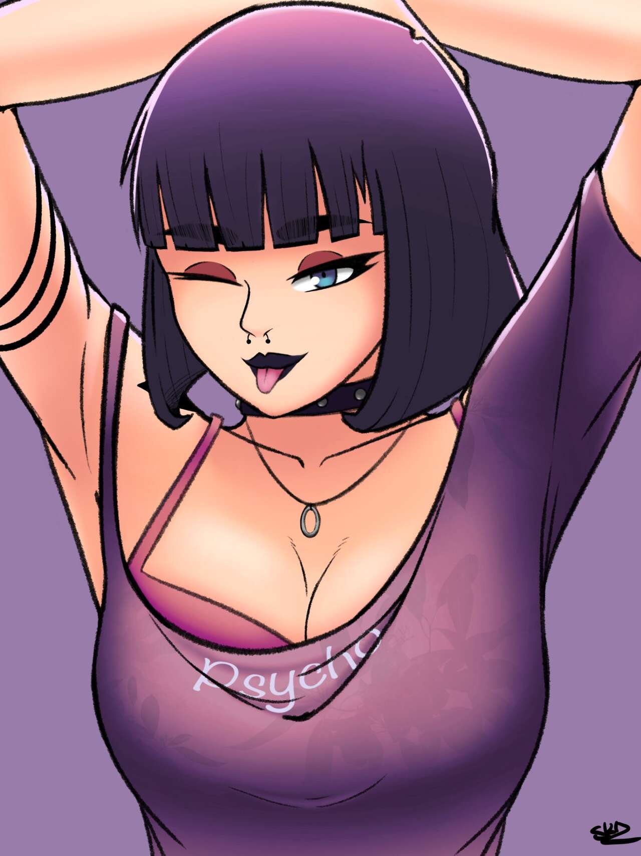 Goth Girl Evelynn page 4 full