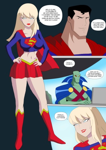 (Zetarok) Supergirl X Wonder Woman cover