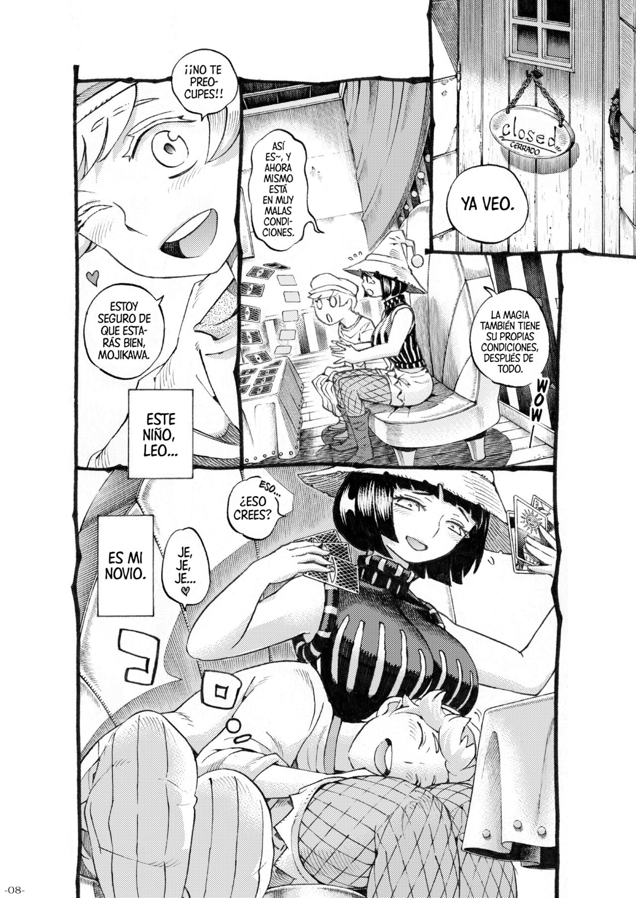 Majo wa Kekkyoku Sono Kyaku to 3 | La Bruja Terminó Con Su Cliente 3 page 8 full