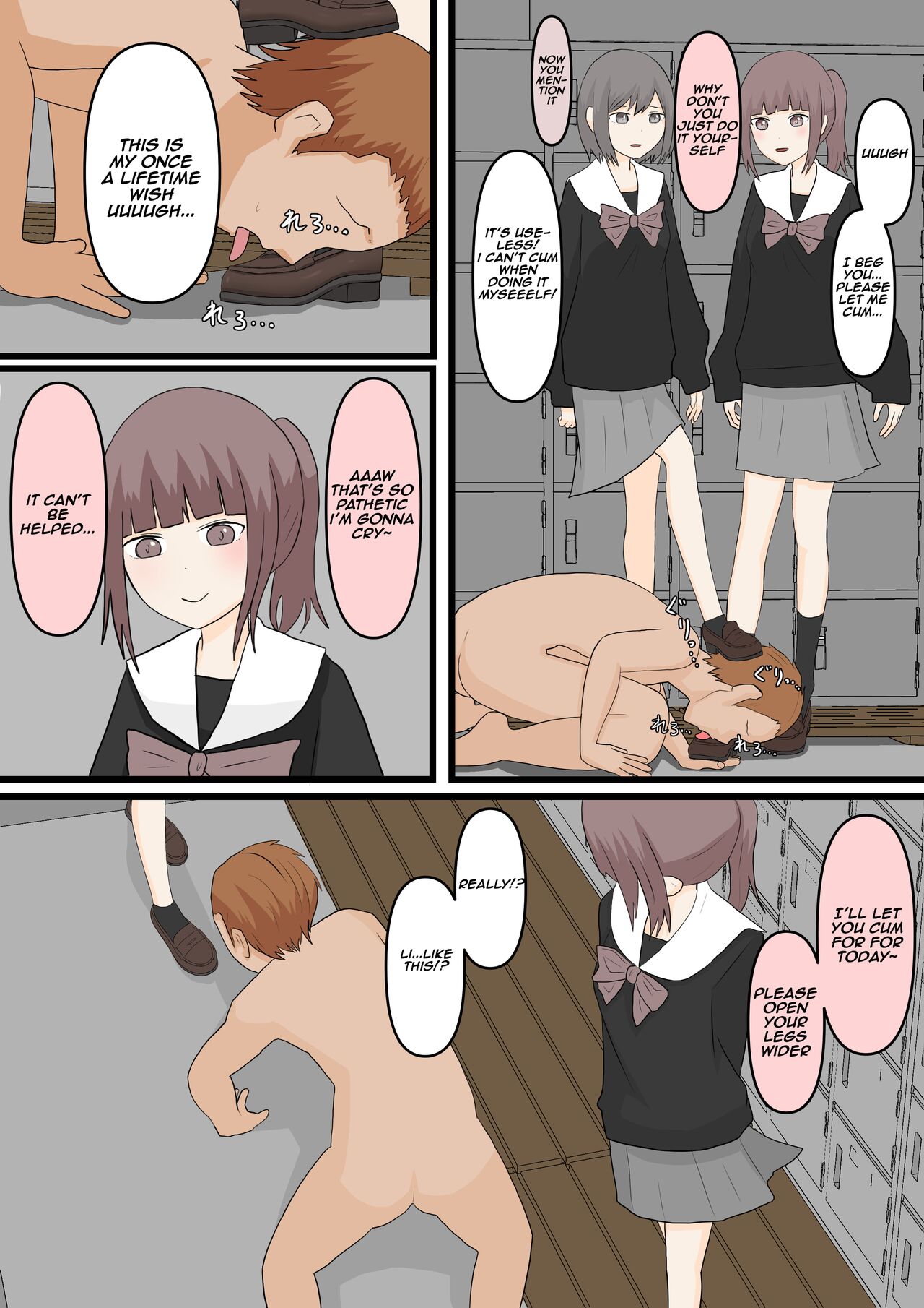 School-Wide Boy Foot Slaves Project | Zenkou Danshi Ashi Dorei Keikaku page 11 full