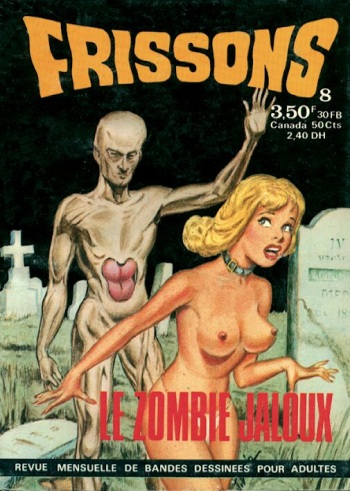 PFA - Frissons #08 Le zombie jaloux - b Le cheval zombie (Beaulieu) cover