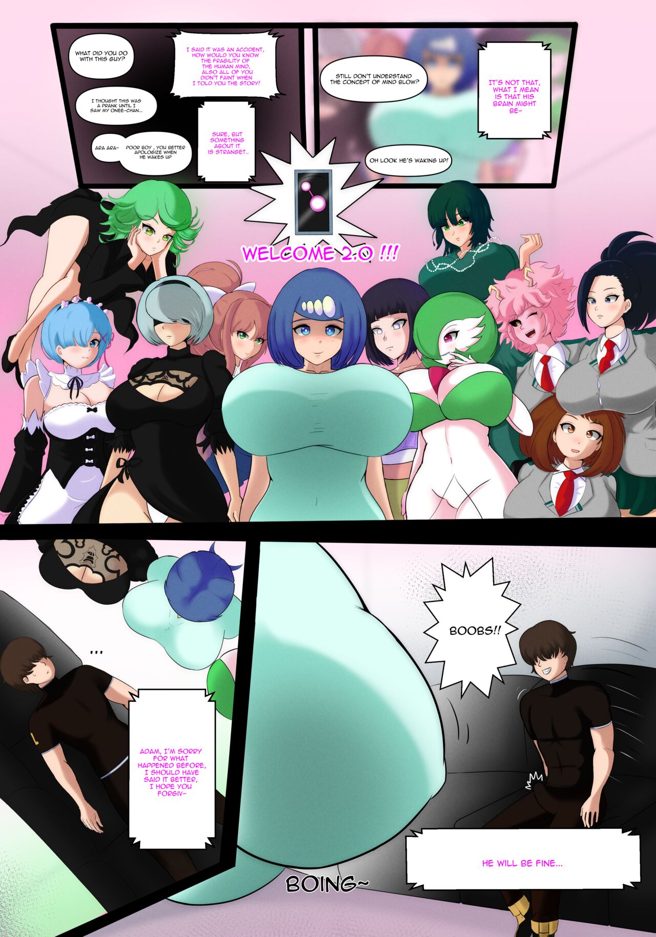 Waifu Mission : Repopulate the new Earth page 5 full
