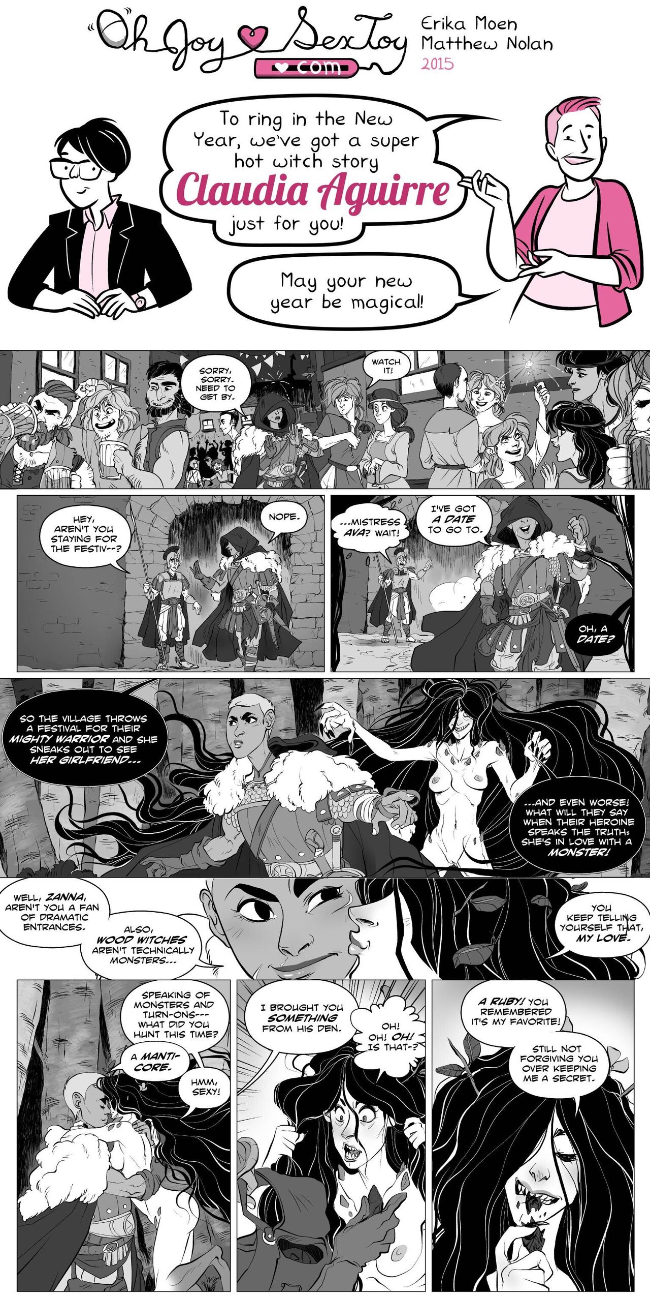 Beware the Wood Witch page 1 full