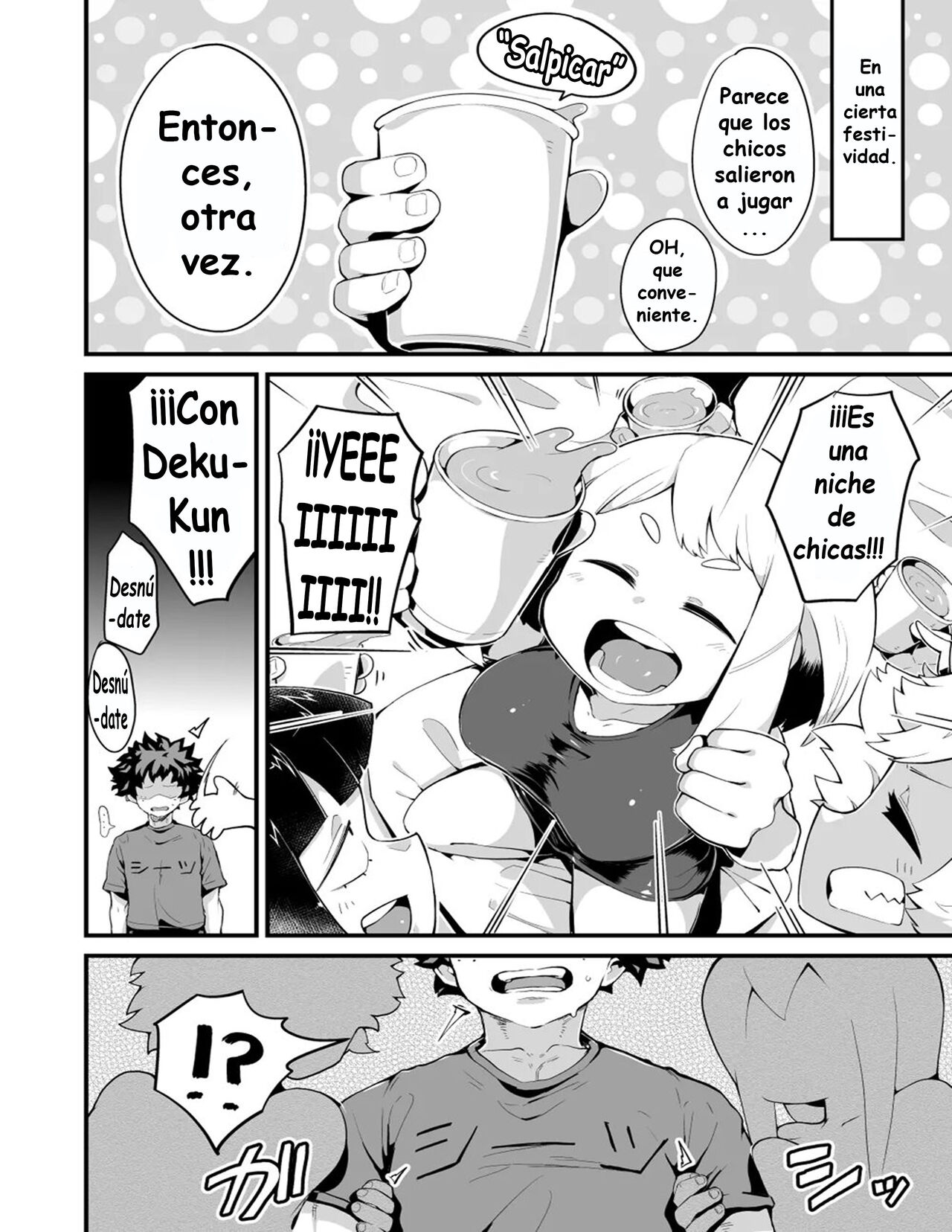 Boku to Nottori Villain Nakademia Vol. 4 page 3 full