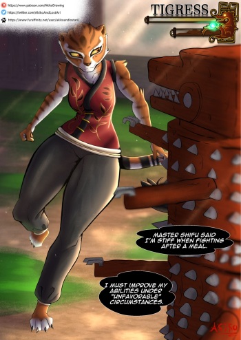 [AkikoandLostAri] Tigress's Special Training Session (Kung Fu Panda) cover