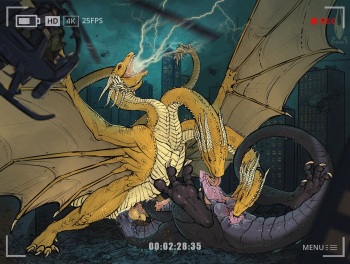 [firael] Ghidorah's Cunning (Godzilla) cover