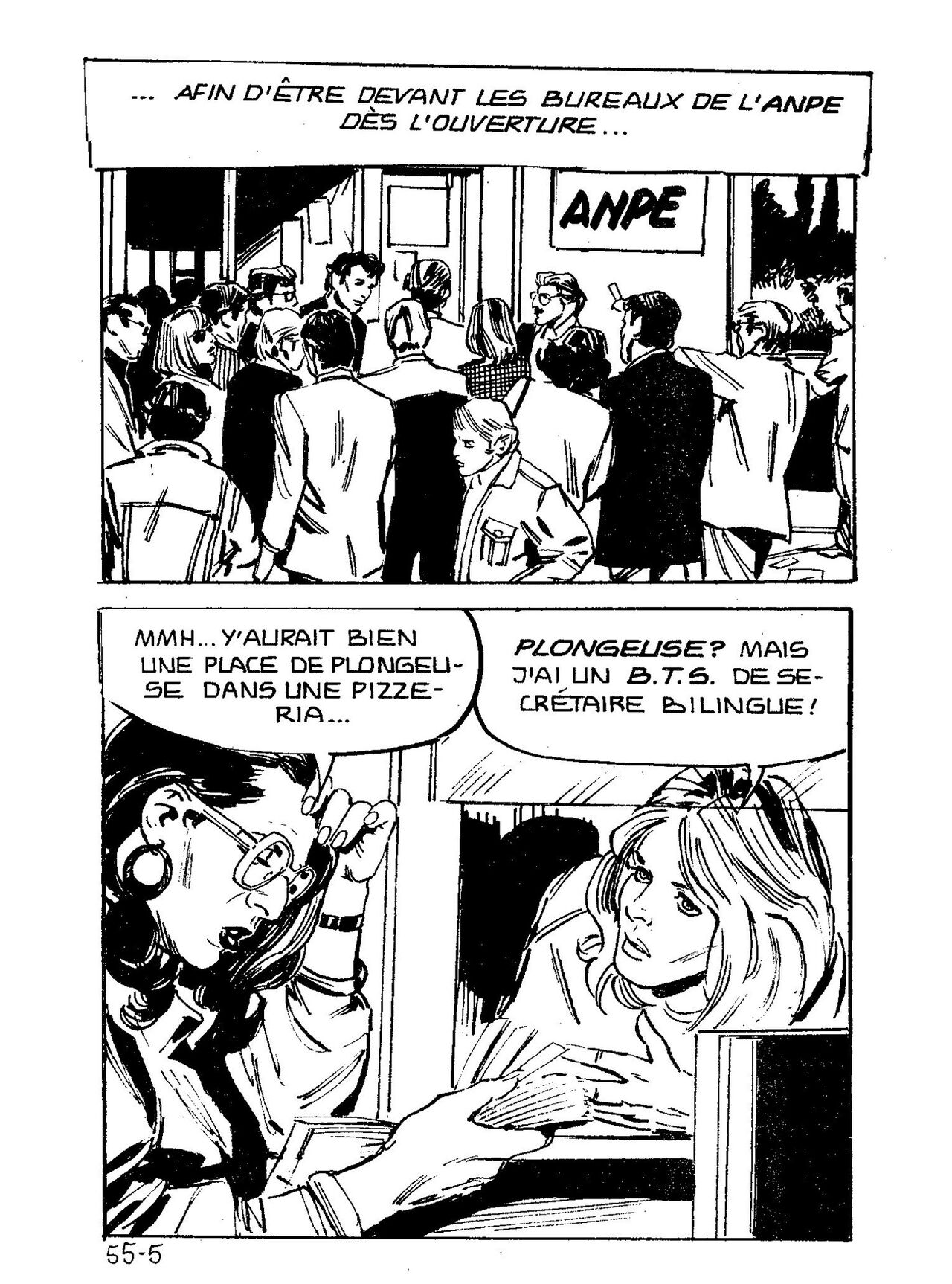 Les Drôlesses 055 - Salut collègue + A poil, Alfred page 10 full