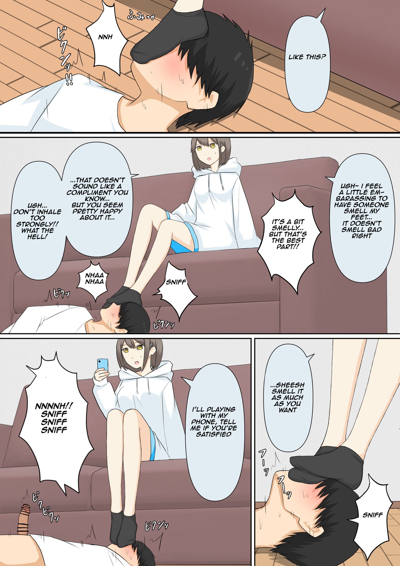 A story about confessing my masochistic tendencies to my childhood friend and having her bully me | Osananajimi Kanojo ni Mazobare Shite Ijimete Morau Hanashi page 12 full