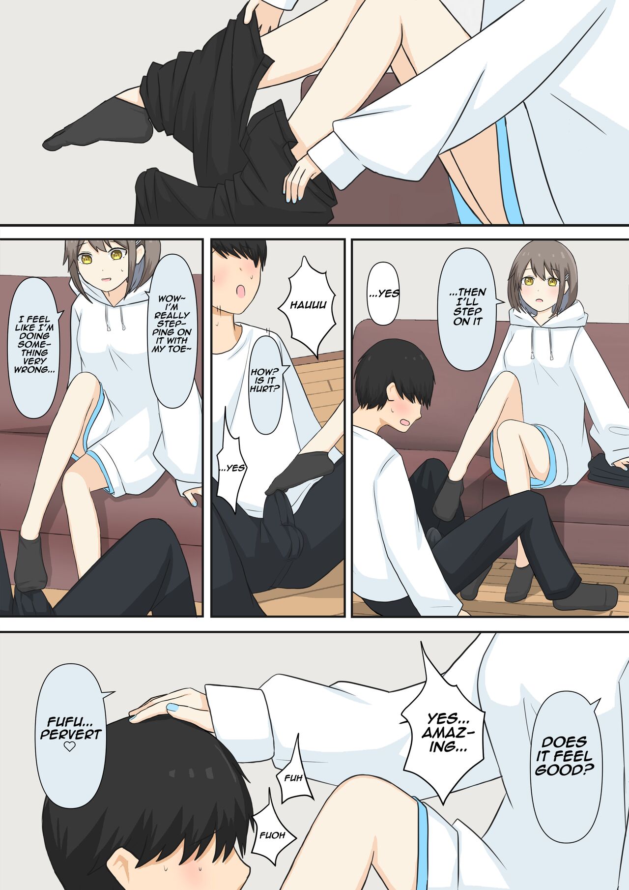 A story about confessing my masochistic tendencies to my childhood friend and having her bully me | Osananajimi Kanojo ni Mazobare Shite Ijimete Morau Hanashi page 8 full