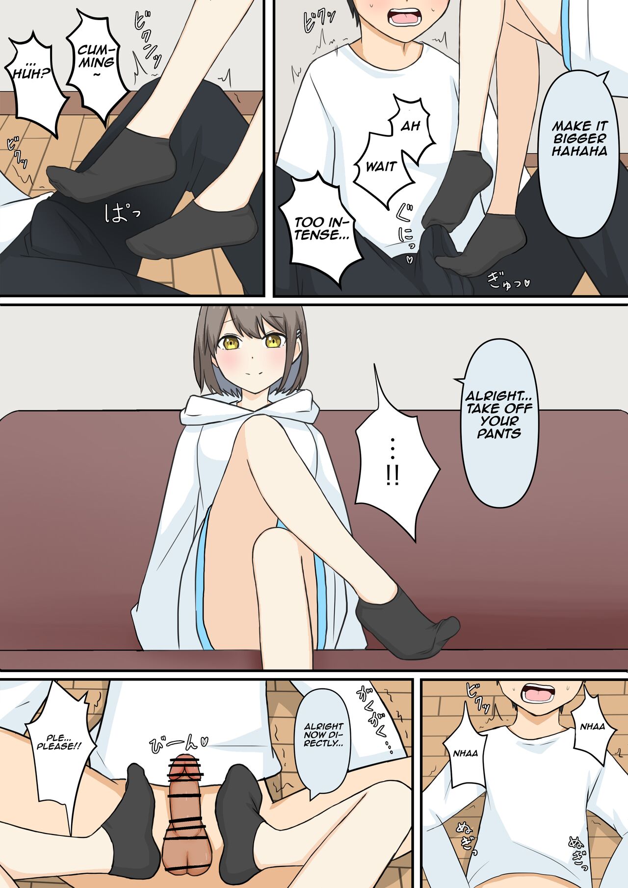 A story about confessing my masochistic tendencies to my childhood friend and having her bully me | Osananajimi Kanojo ni Mazobare Shite Ijimete Morau Hanashi page 9 full