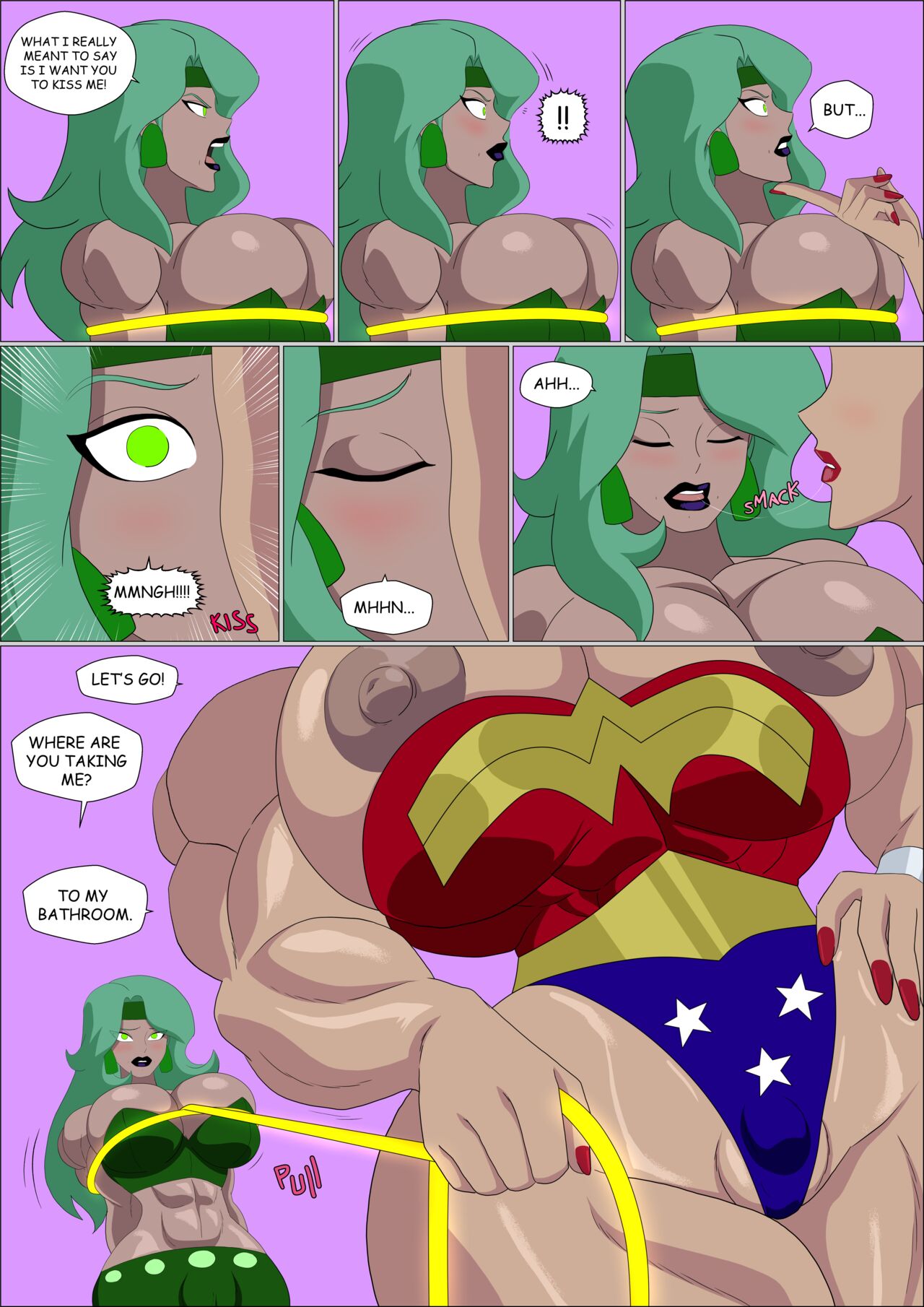Wonder Woman Super Muscle page 10 full