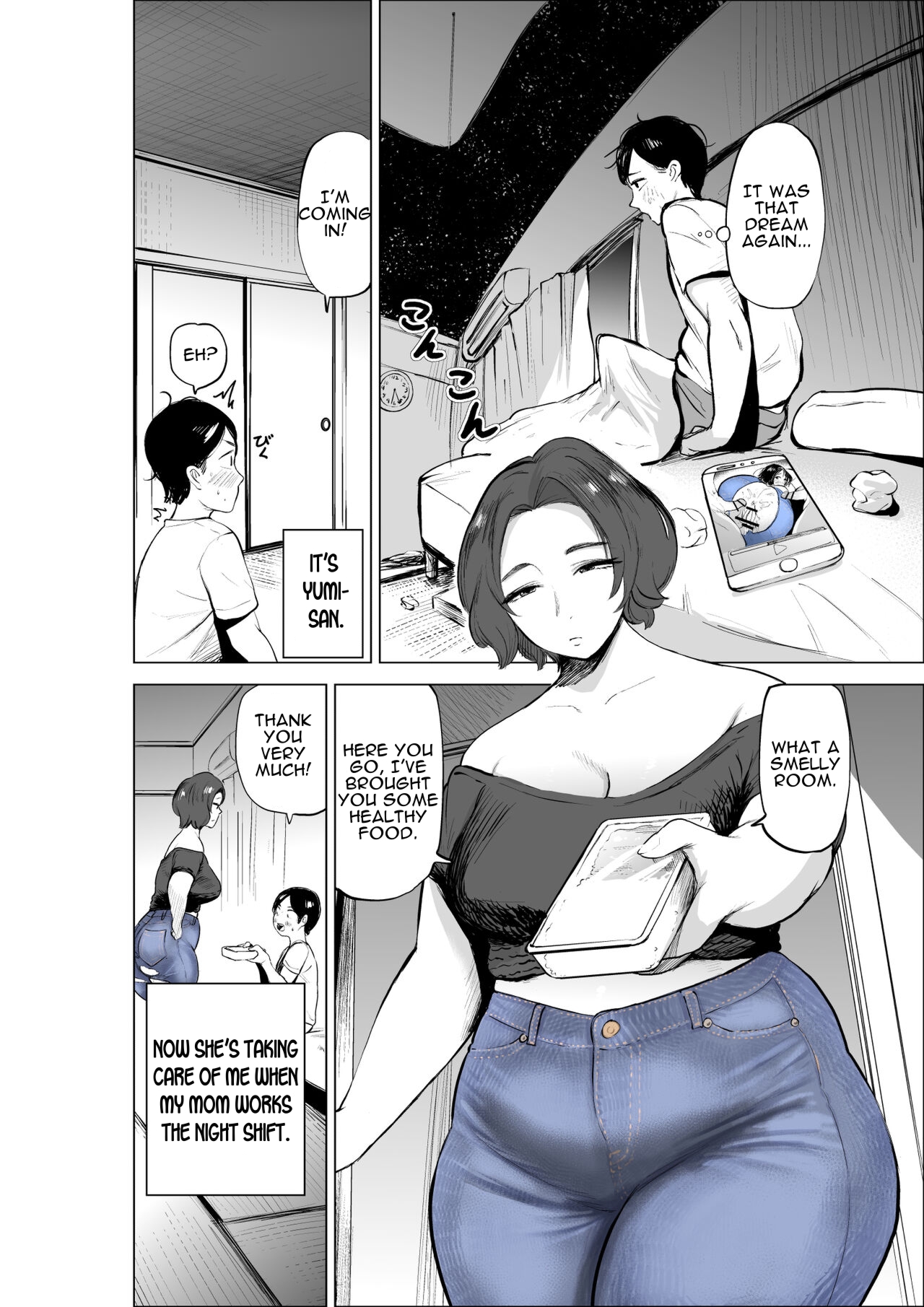 Jeans wa Iteru Kowakute Nigate dakedo Megutai na Tomodachi no Okaa-san page 6 full