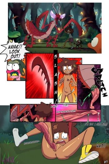 [BeatboAfterDark]  Amphibia - "Anne or Beast" retelling cover