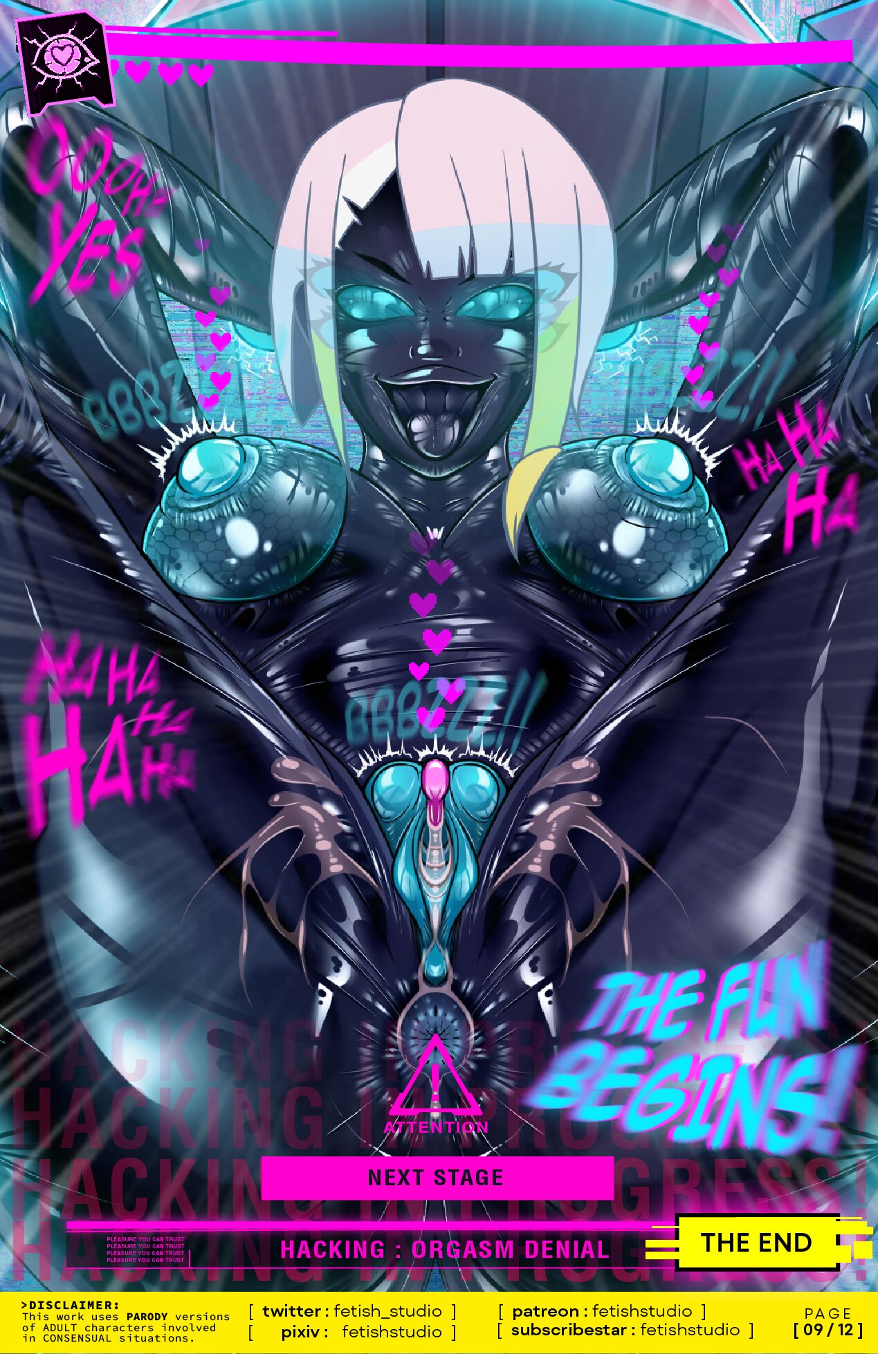 LUCY EDGERUNNERS | LATEX ENCASEMENT | BRAINDANCE VIBRATORS page 10 full