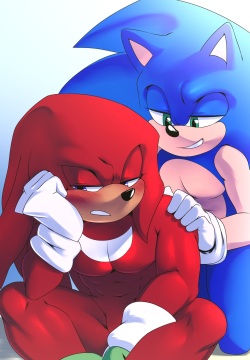 Shaking Up The Skies: Sonknux Comic