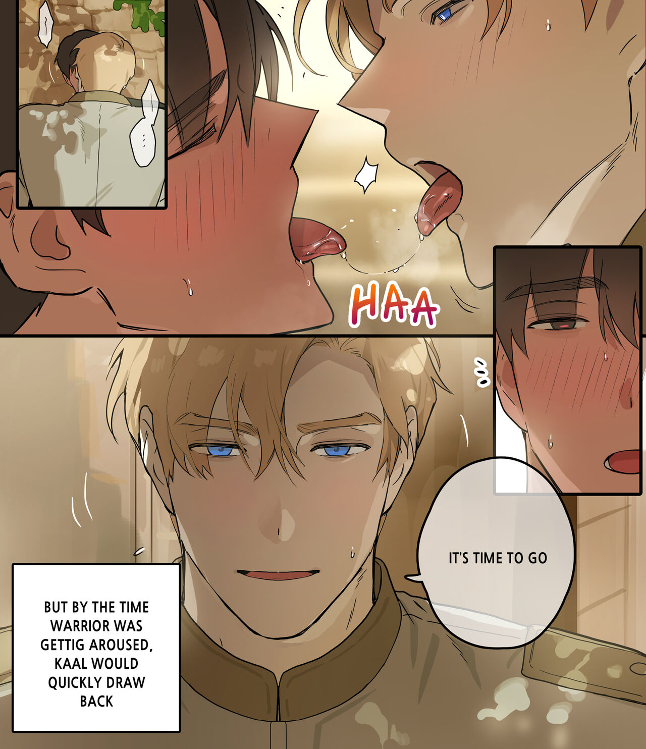 Warrior's Holiday page 5 full