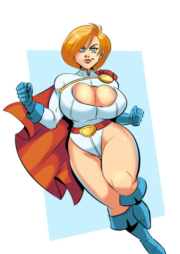 [Glassfish] Power Girl x Fisher [WIP] cover