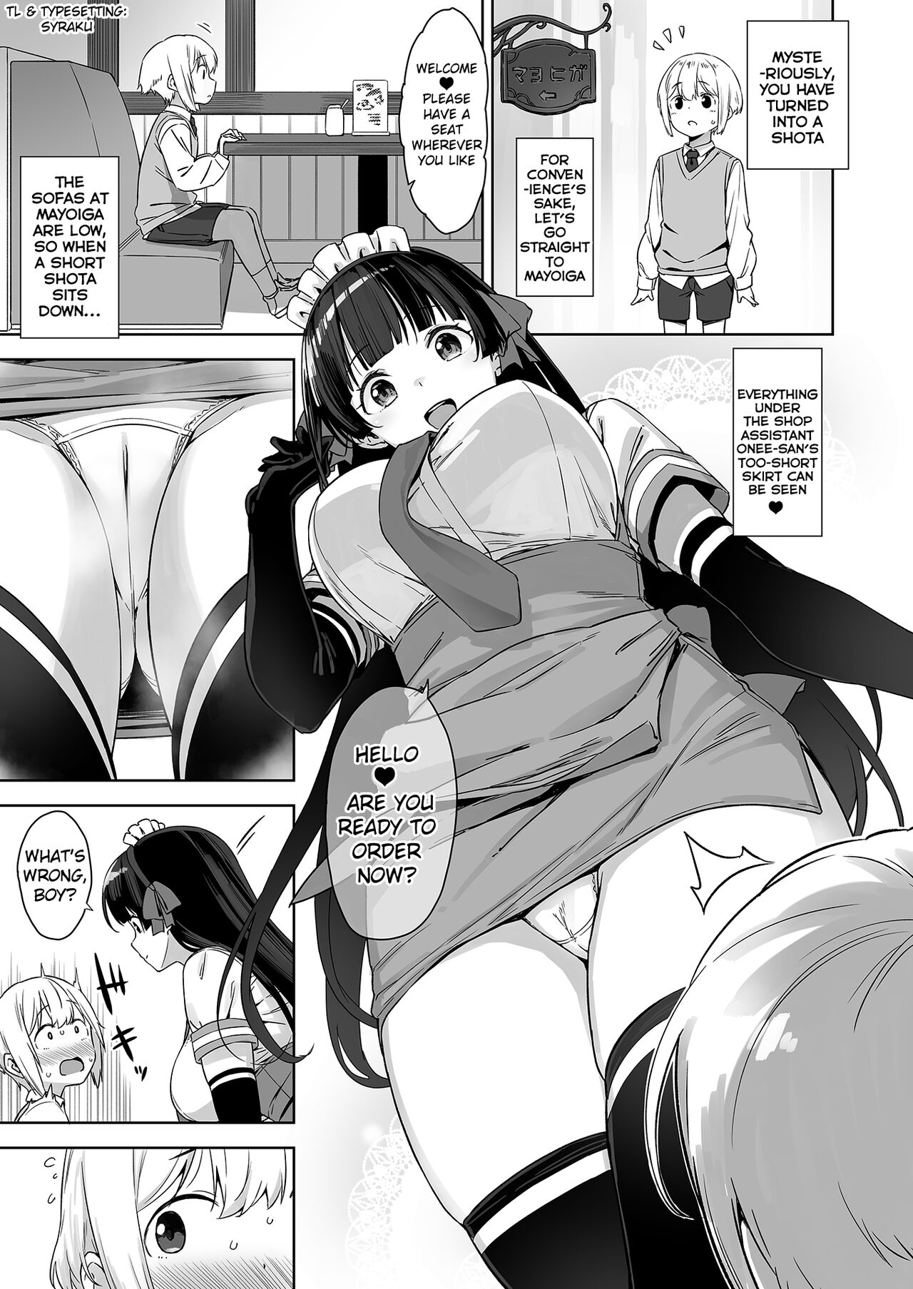 OneShota Manga P1-P3 page 1 full