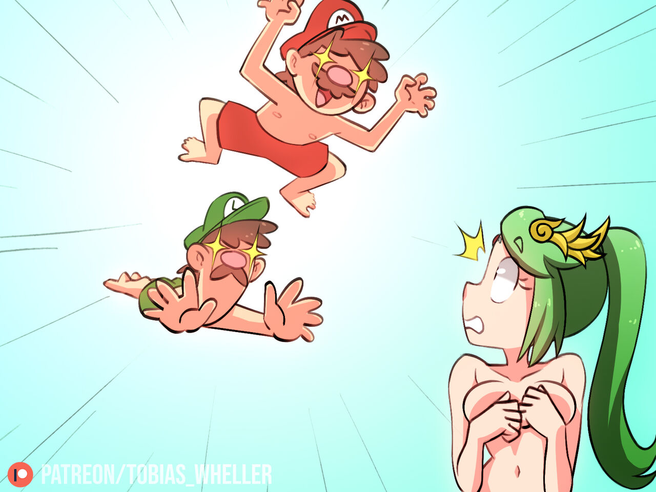 Palutena at the Beach page 3 full