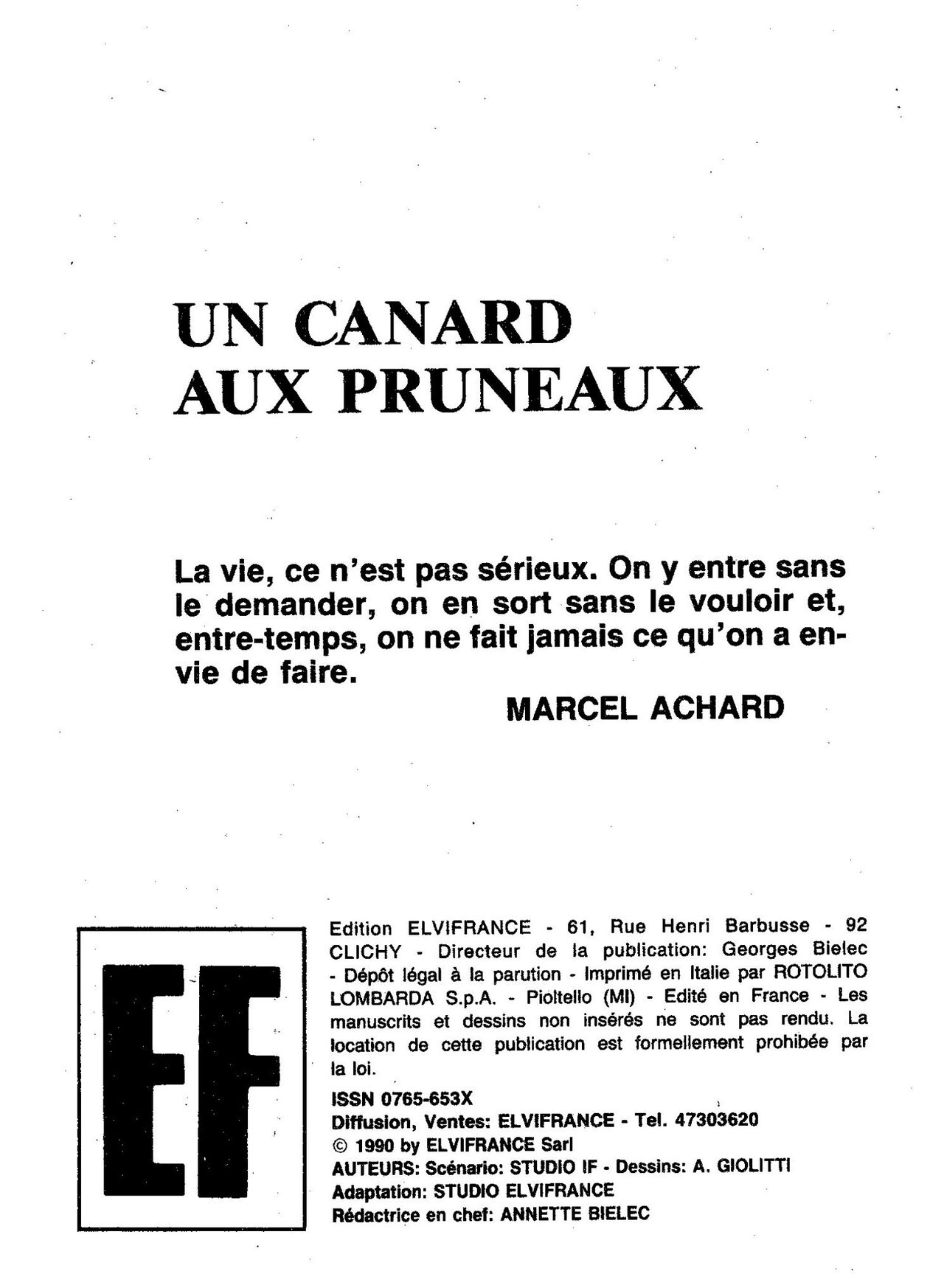 Les drolesses #56 - Un canard aux pruneaux page 4 full
