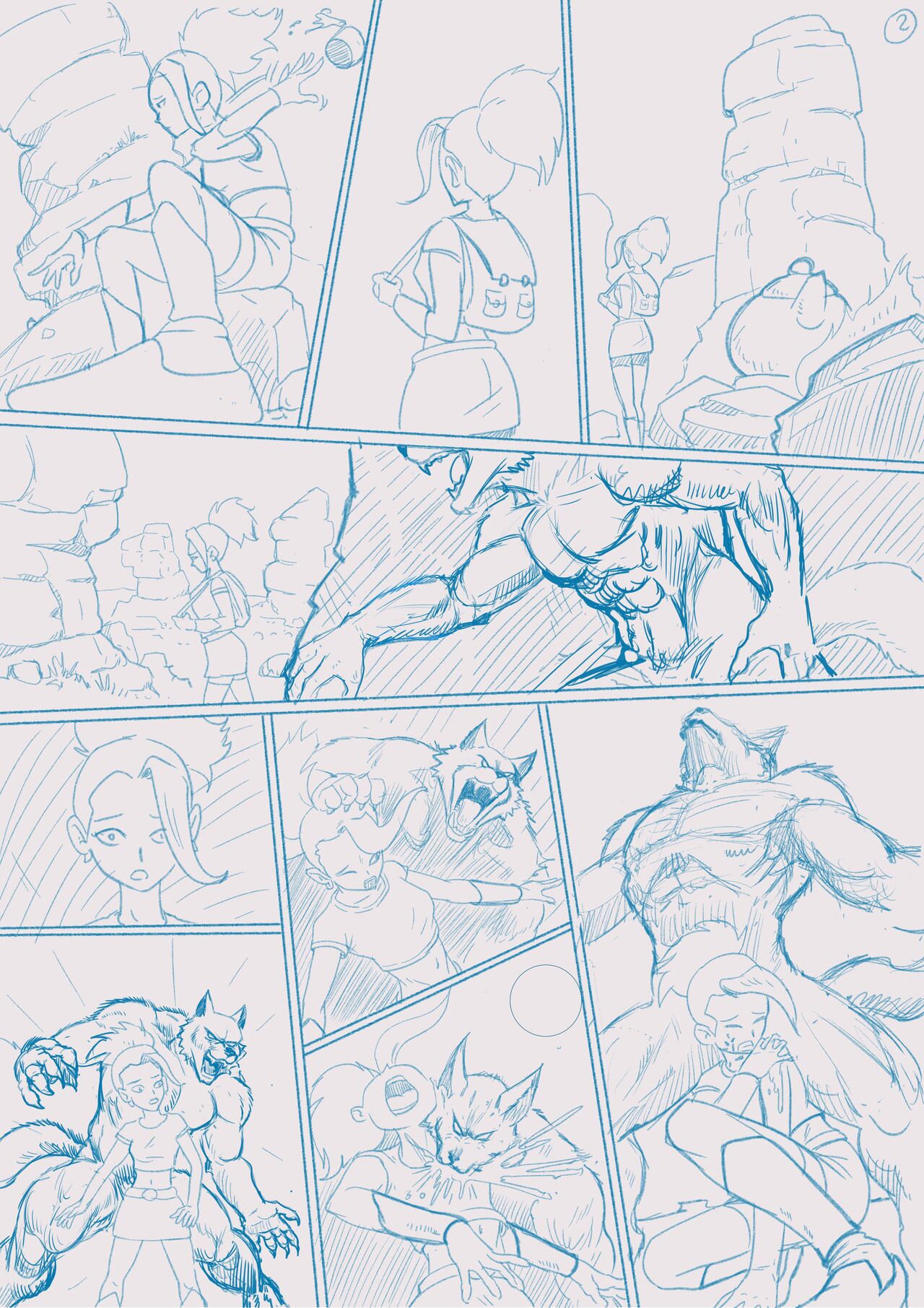 Lycanball Kale and Caulifla page 3 full