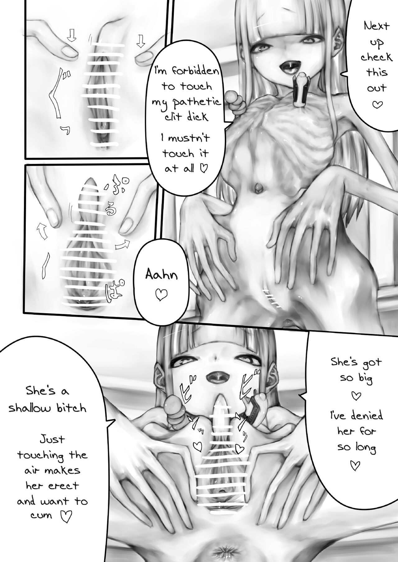 Garigari Ojou-sama no Oppai Nyoudou Ijime Onanie | Skinny Young Lady's Tits & Urethra Bullying Masturbation page 7 full