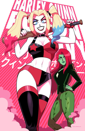 Harley & Ivy (stupiddead skullhead) cover