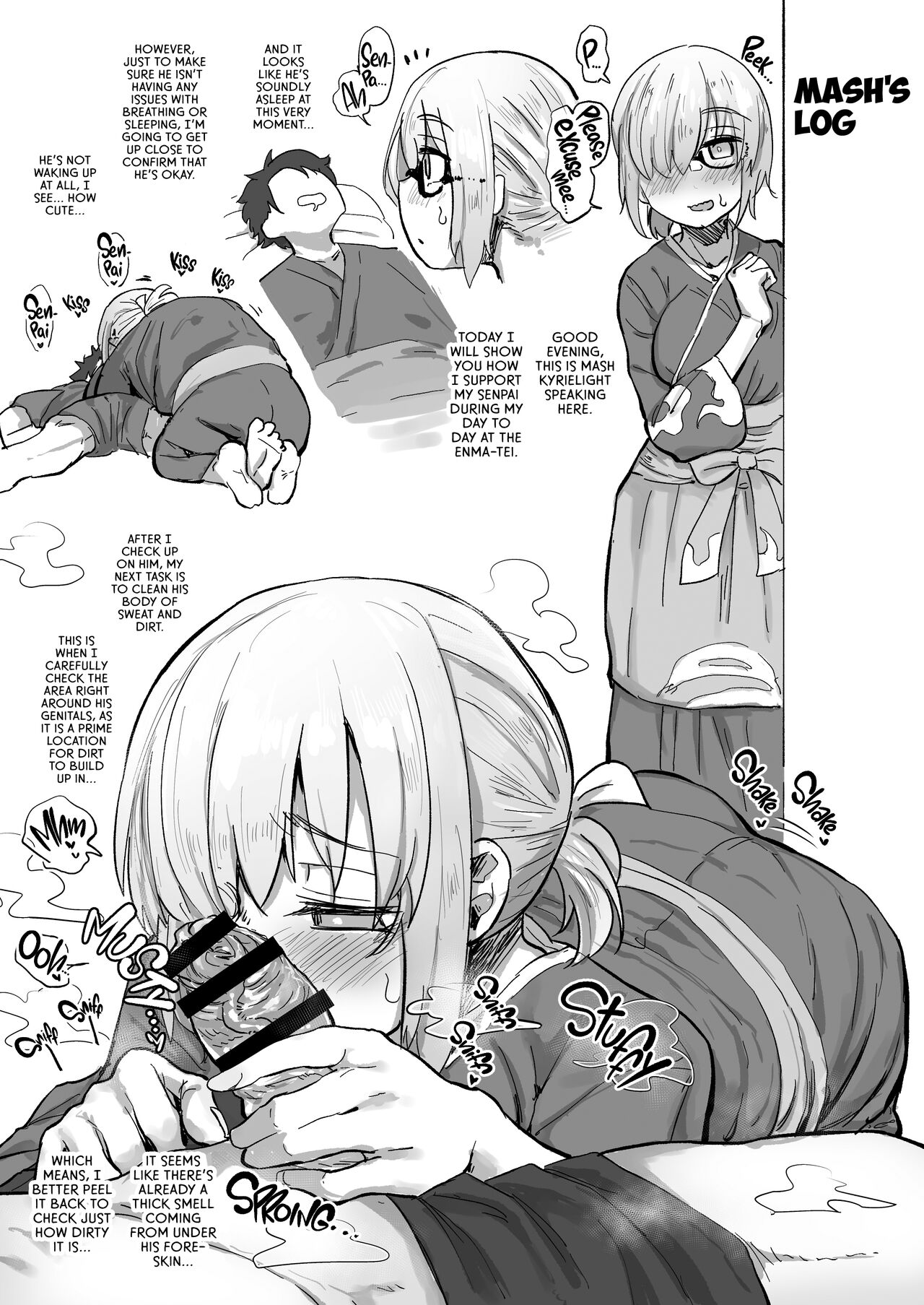 Chaldea Seikou Nisshi Chloe Hen & Mash Hen | Chaldea's Love Diary Mash's & Chloe's Log page 12 full