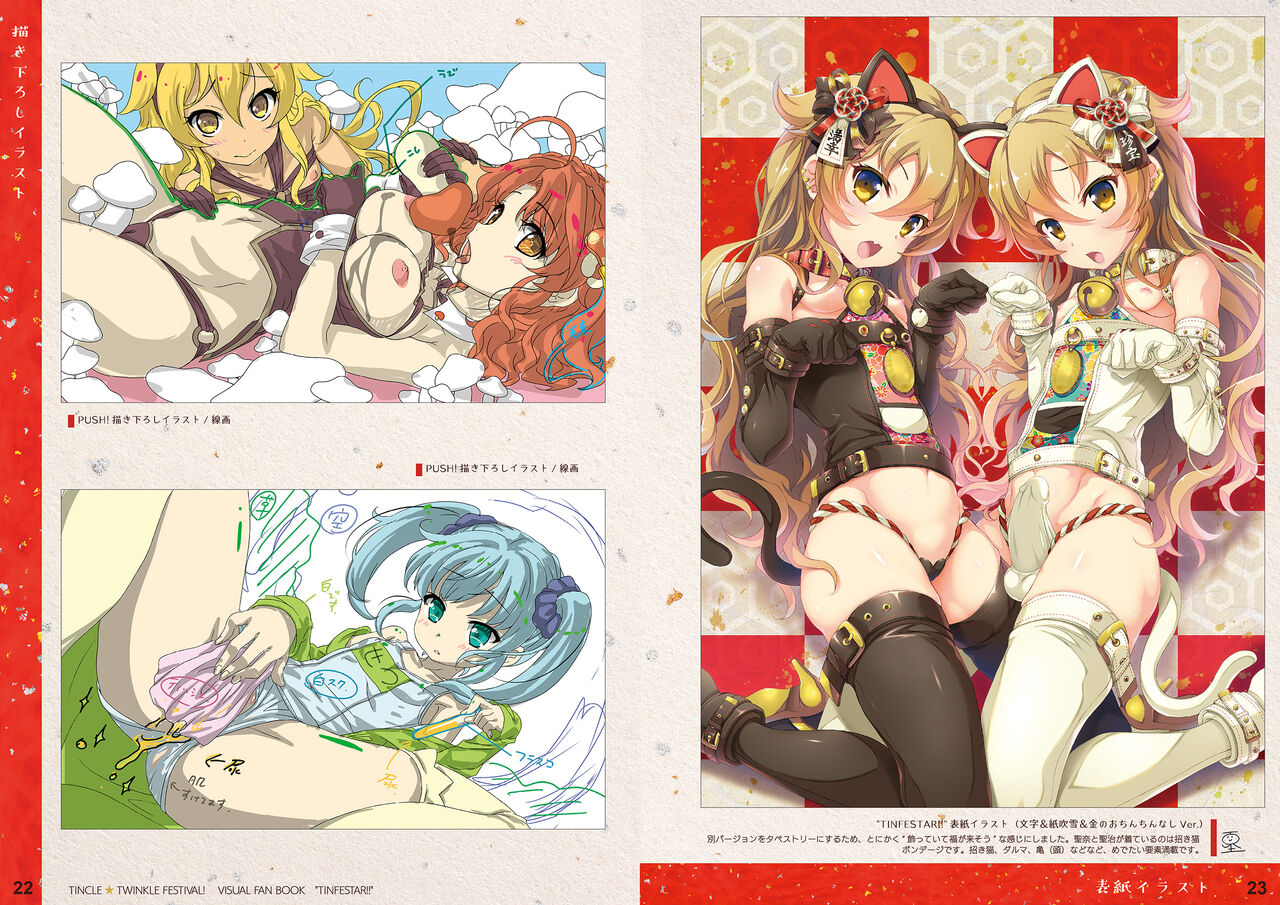 Tincle Twinkle Festival! Visual fan book "TINFESTAR!!" page 12 full