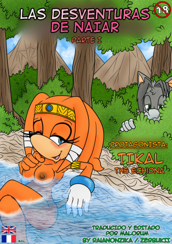 [RaianOnzika (ZerbukII, Cylia-The-Antelope)] Naiar's misadventures. Part I | Las desventuras de Naiar. Parte I (Sonic the Hedgehog) [Spanish] [Malorum] cover