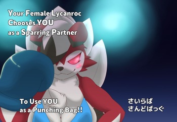 {Restluck} Lycanroc_Sparring cover