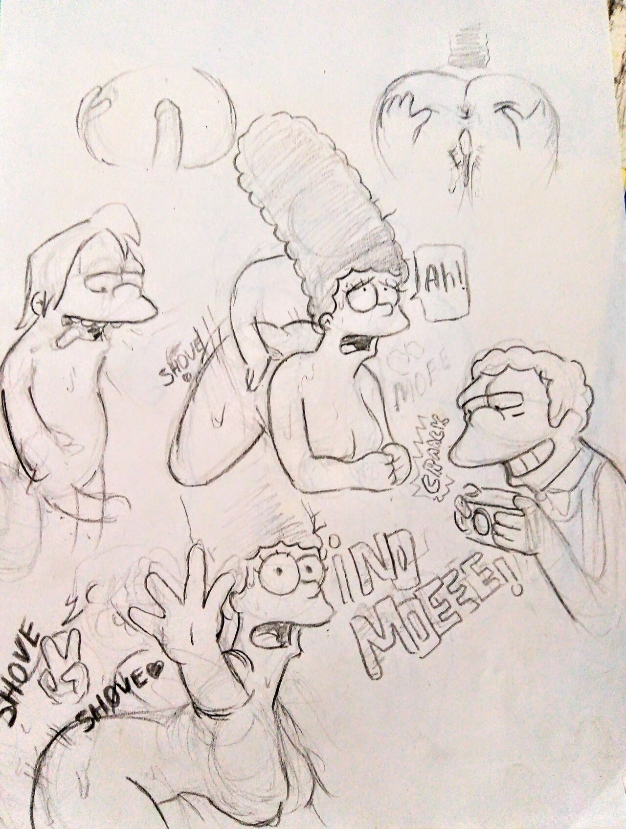 Marge Simpson page 1 full