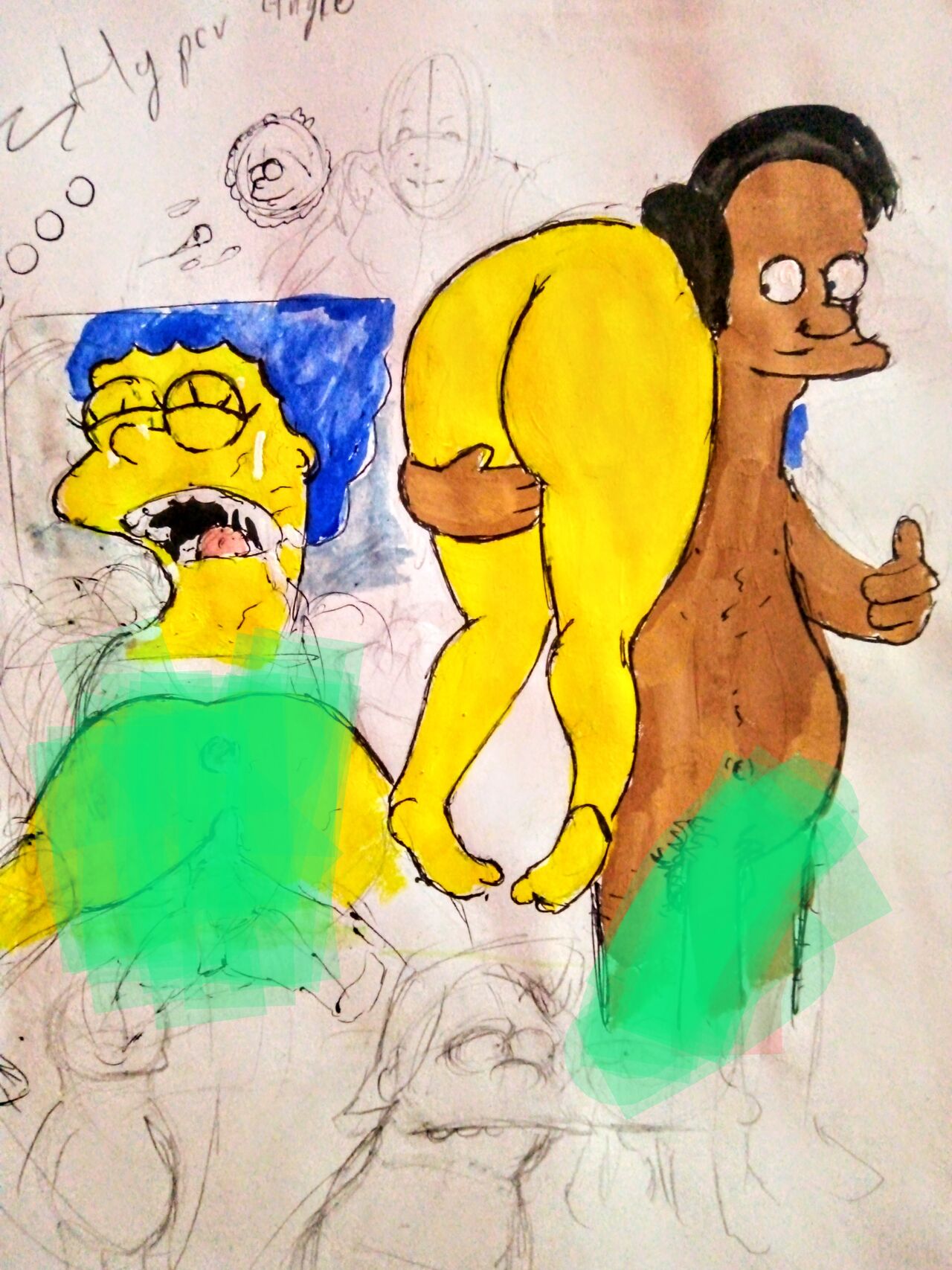 Marge Simpson page 2 full