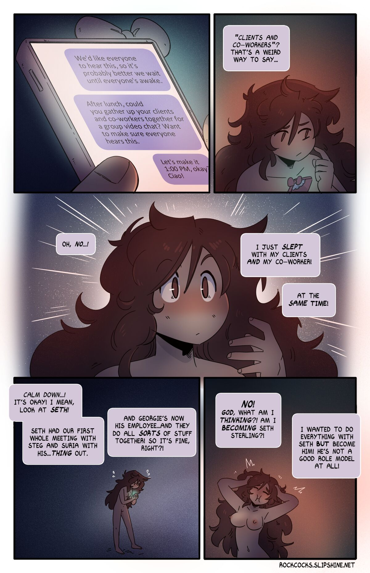 The Rock Cocks - Track 16: Naked Ambitions page 7 full