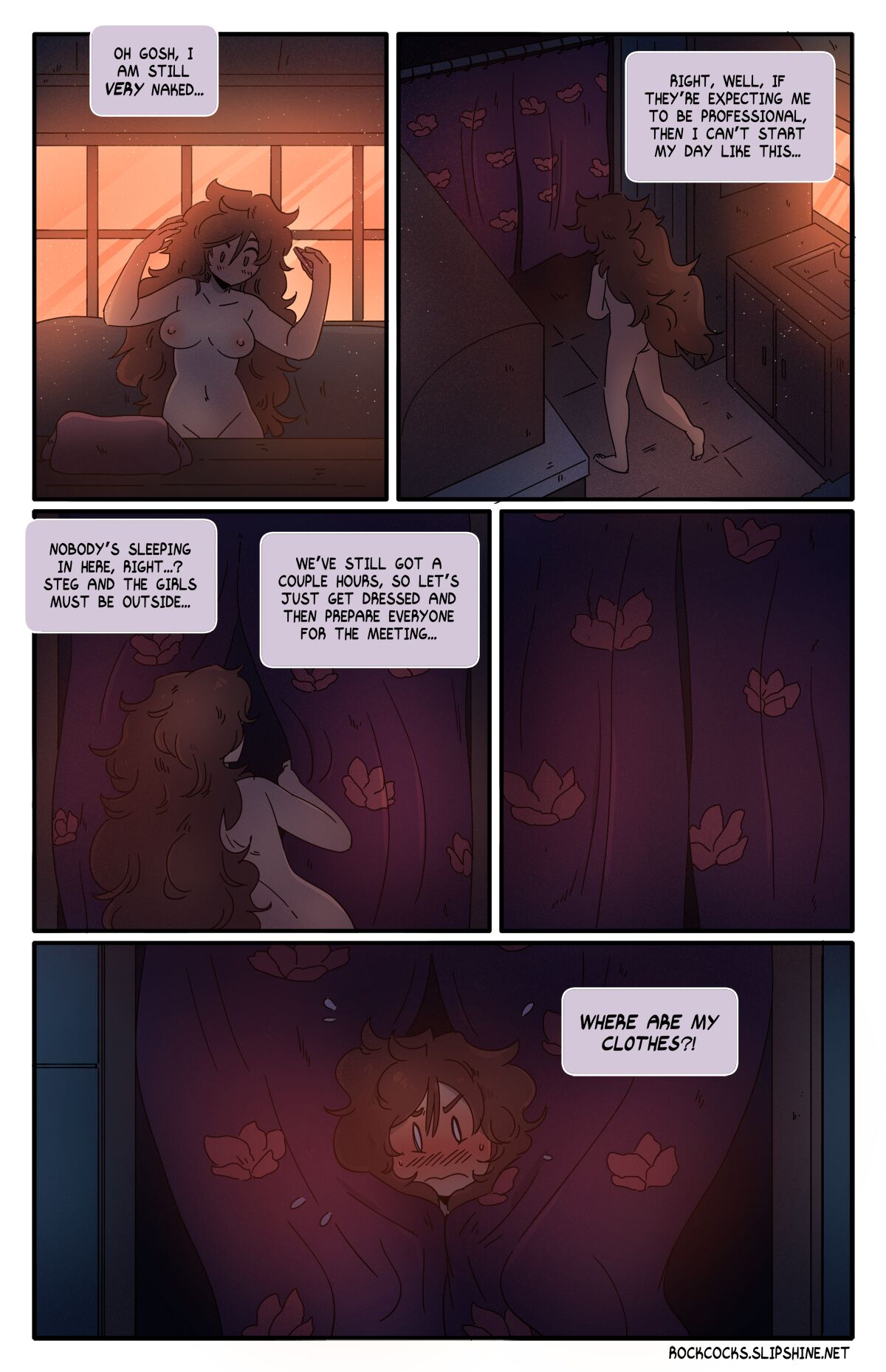 The Rock Cocks - Track 16: Naked Ambitions page 8 full