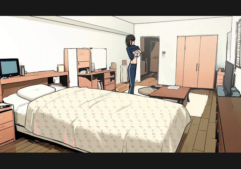 wakamatsu택배수령이 칠칠치 않게 되어가는 OL짱 뒷편 page 1 full