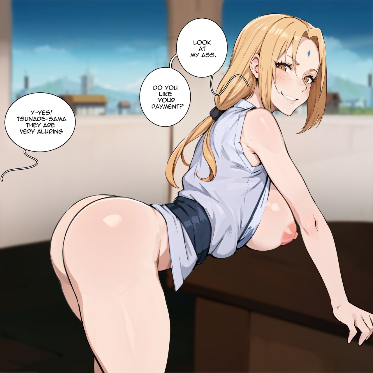 Tsunade Comic page 8 full
