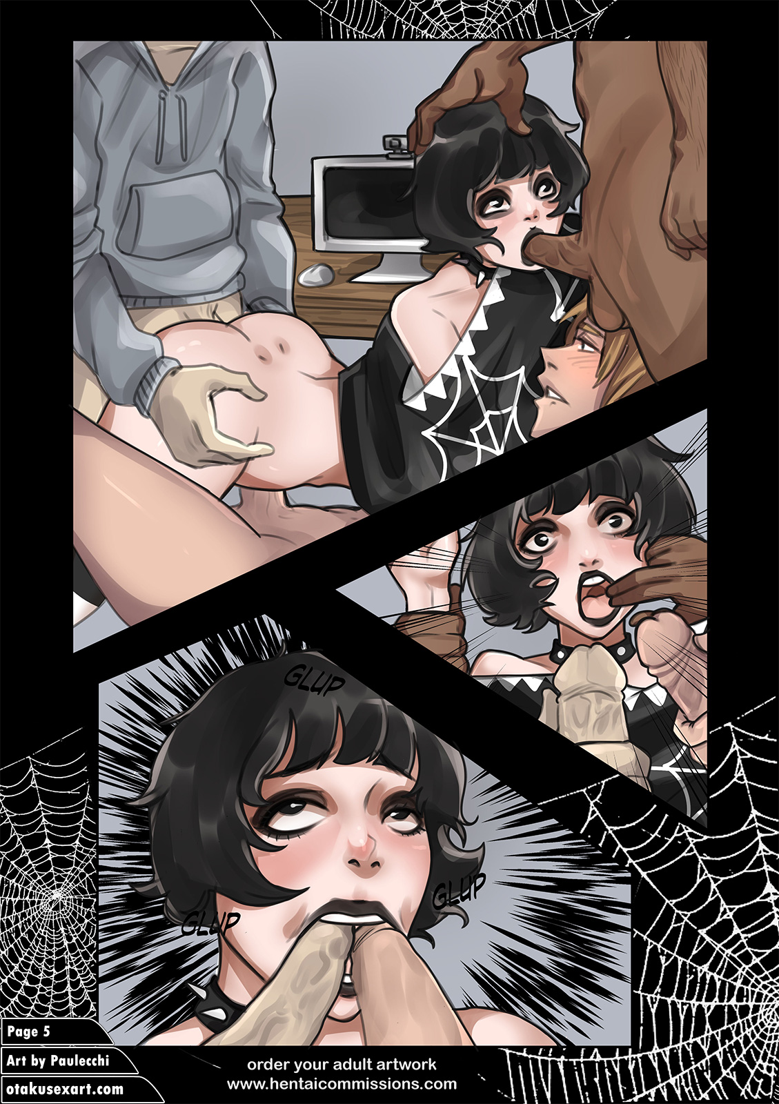 Cursed Arachnid Fanservice page 6 full