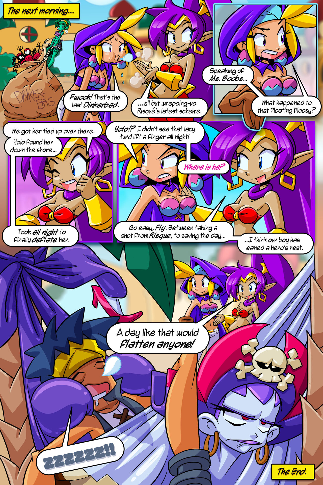 Sashae And The Buxom Buccaneer page 11 full