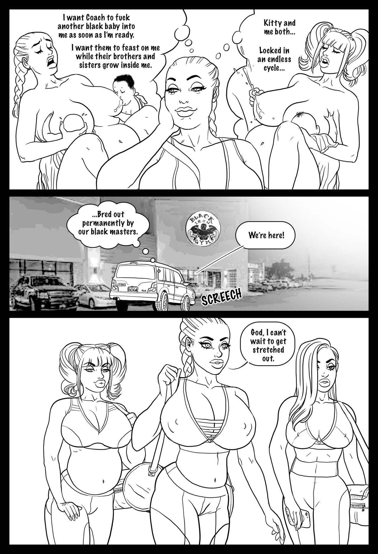 2 Hot Blondes - Bred-Out 2 page 11 full