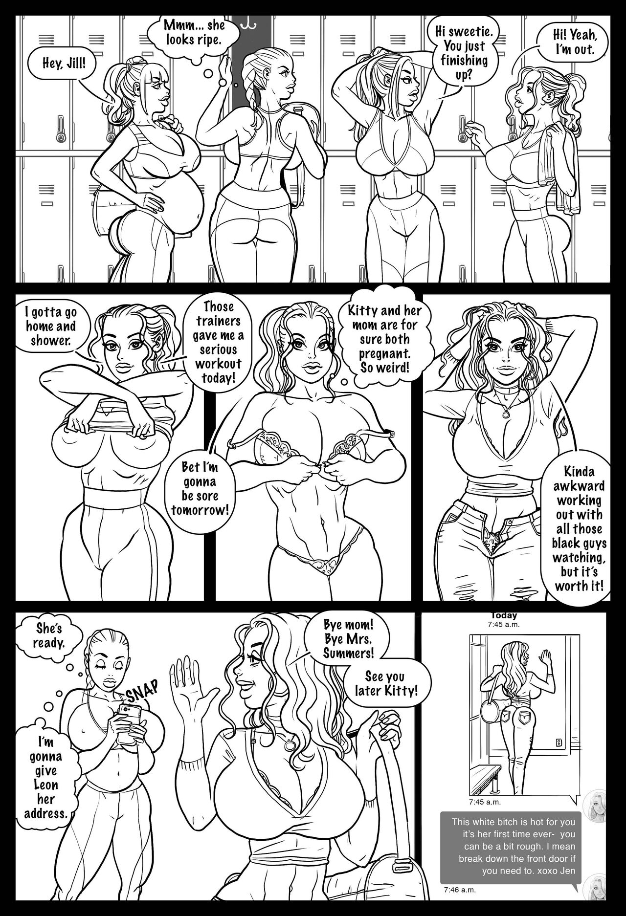 2 Hot Blondes - Bred-Out 2 page 12 full