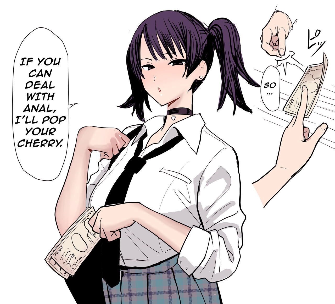JK no Anal de Doutei wo Sotsugyou Shitai Dake no Jinsei Datta | All I Wanted in Life was to Lose my Virginity in a High School Girl's Ass page 2 full
