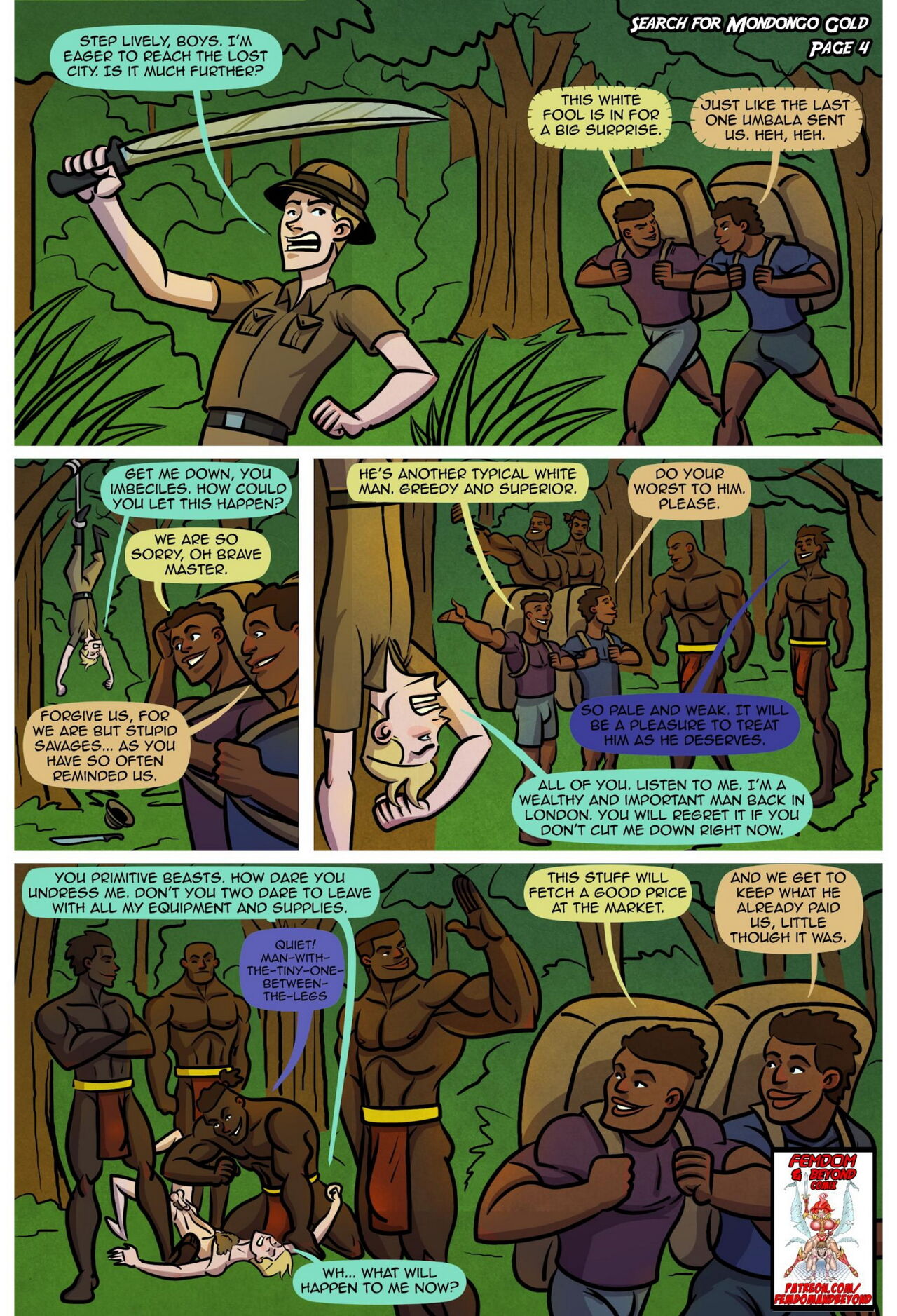 Femdom and Beyond - The Search for Mondongo Gold page 5 full