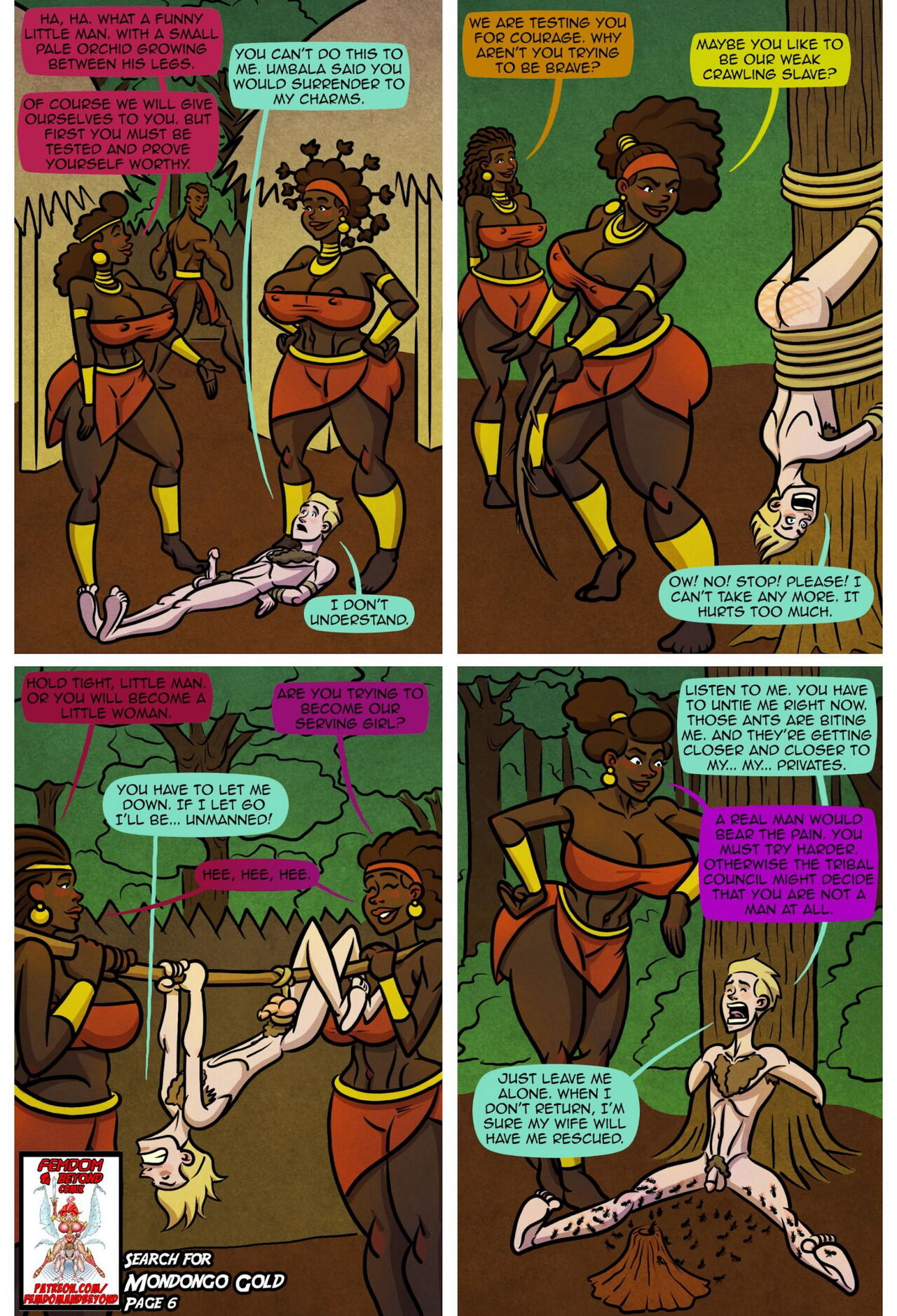 Femdom and Beyond - The Search for Mondongo Gold page 7 full