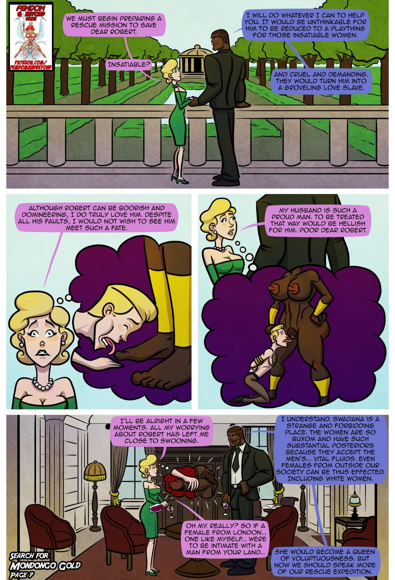 Femdom and Beyond - The Search for Mondongo Gold page 8 full