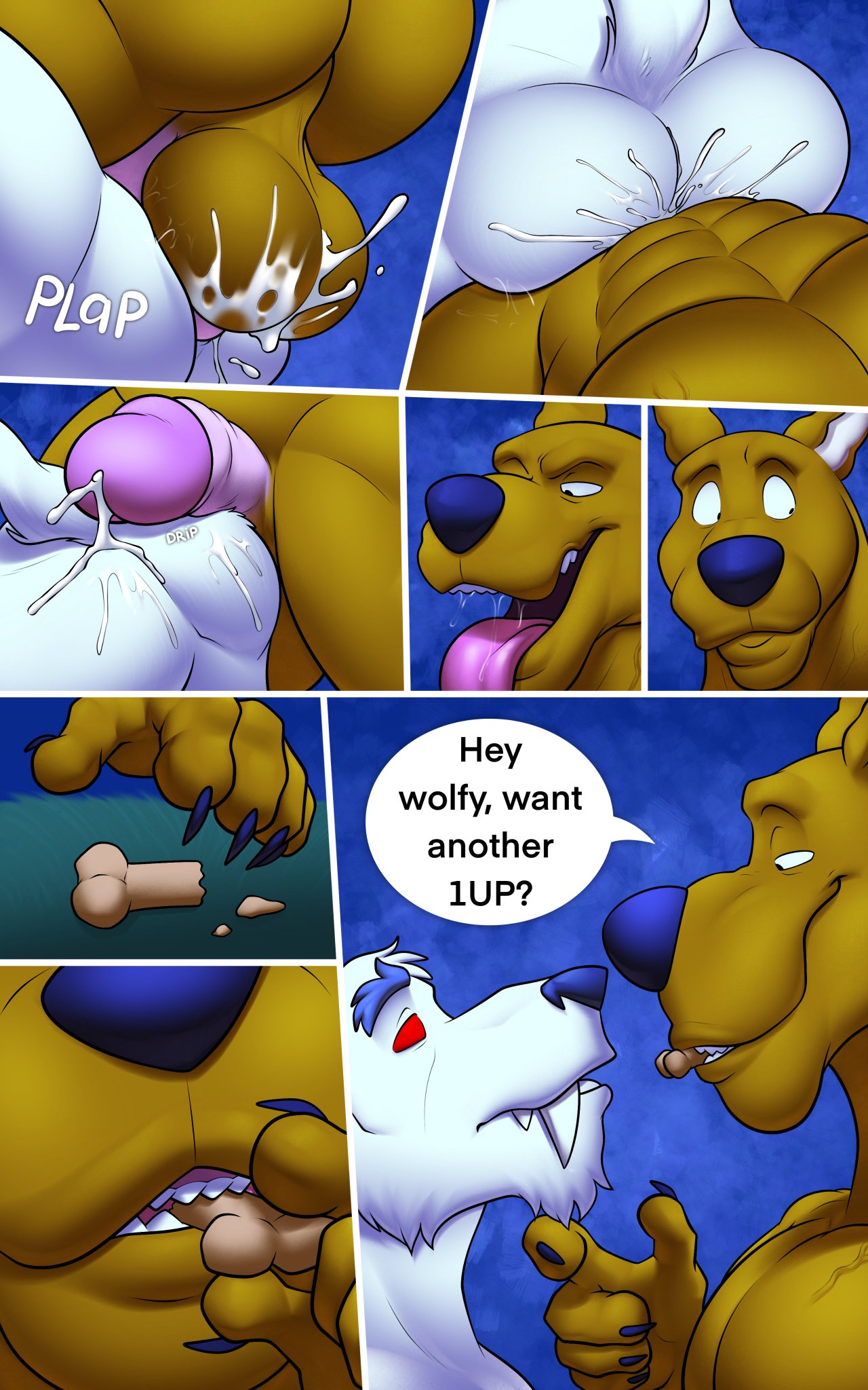 Scooby-doo and the big bad werewolf ! page 12 full