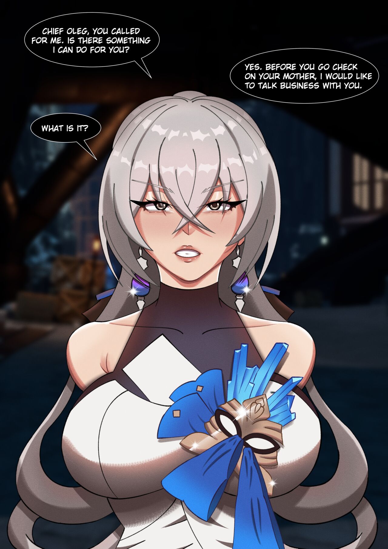 Bronya meets Oleg page 1 full