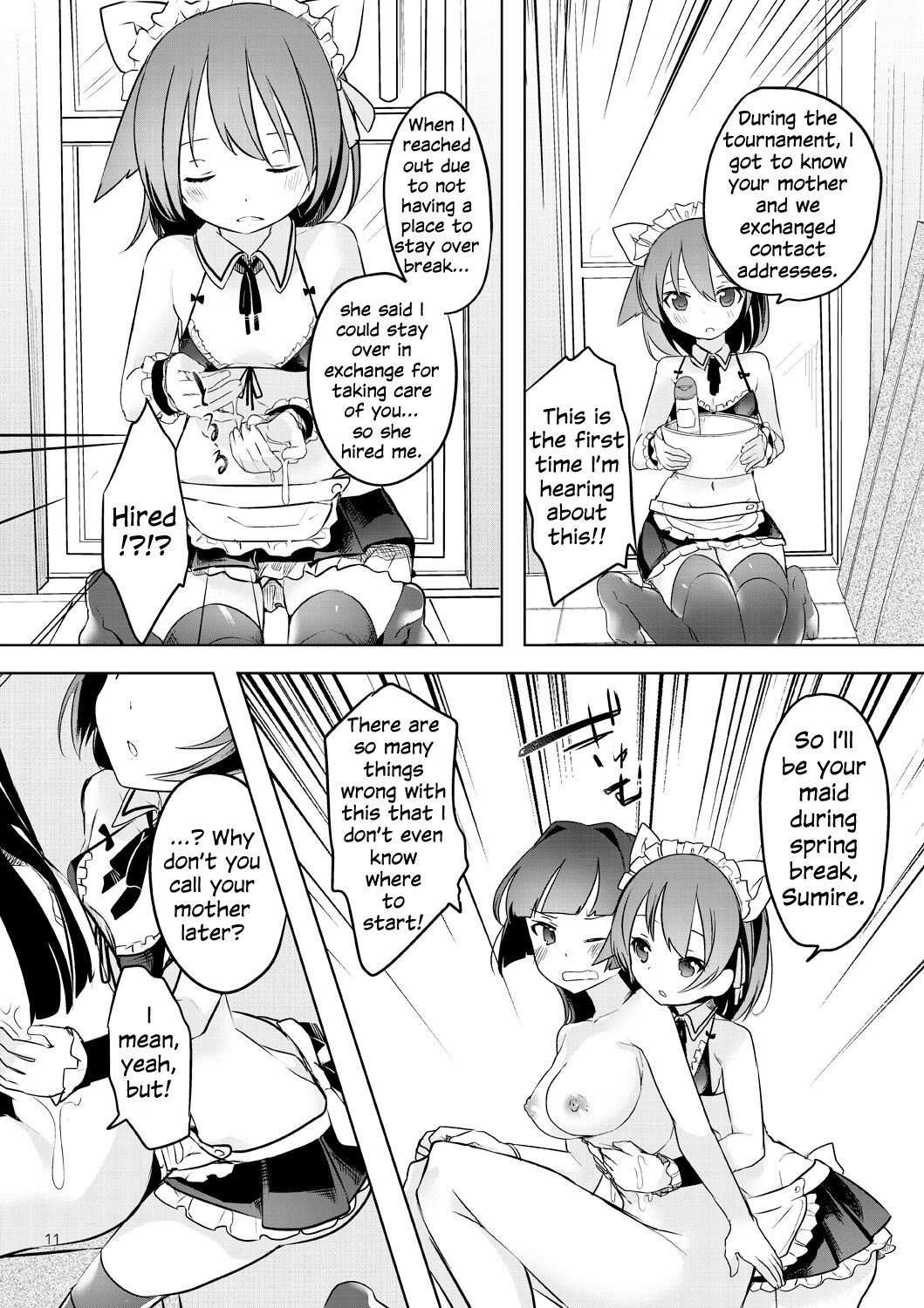 Teru to Kyuujitsu | Teru and Her Break page 11 full