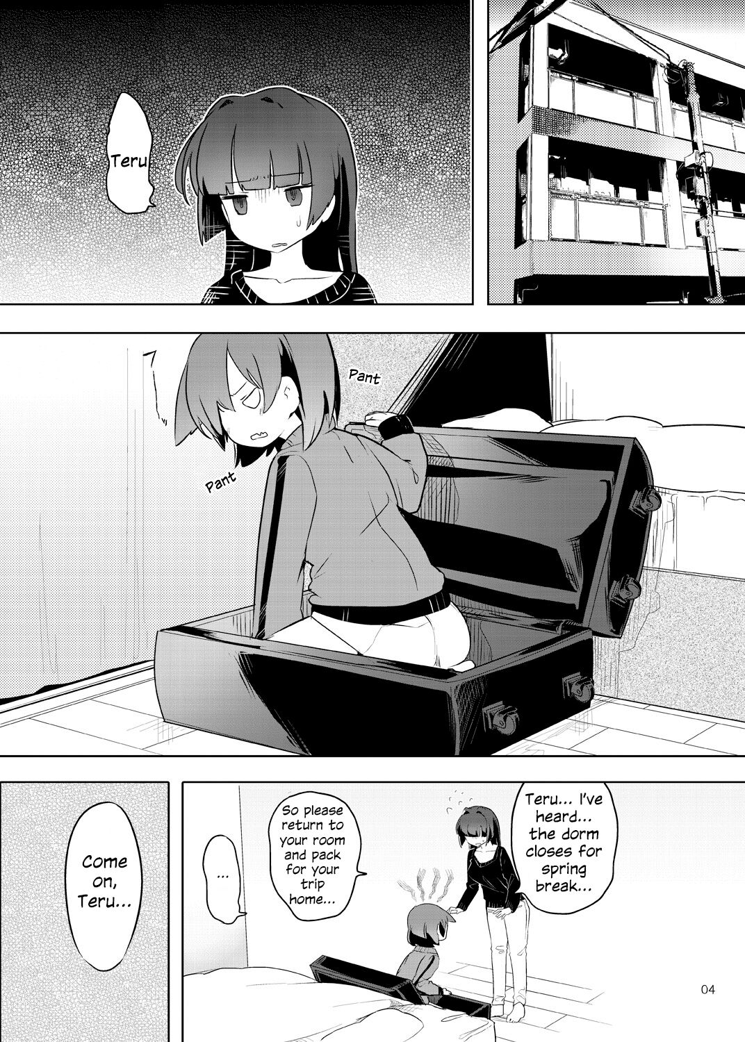 Teru to Kyuujitsu | Teru and Her Break page 4 full